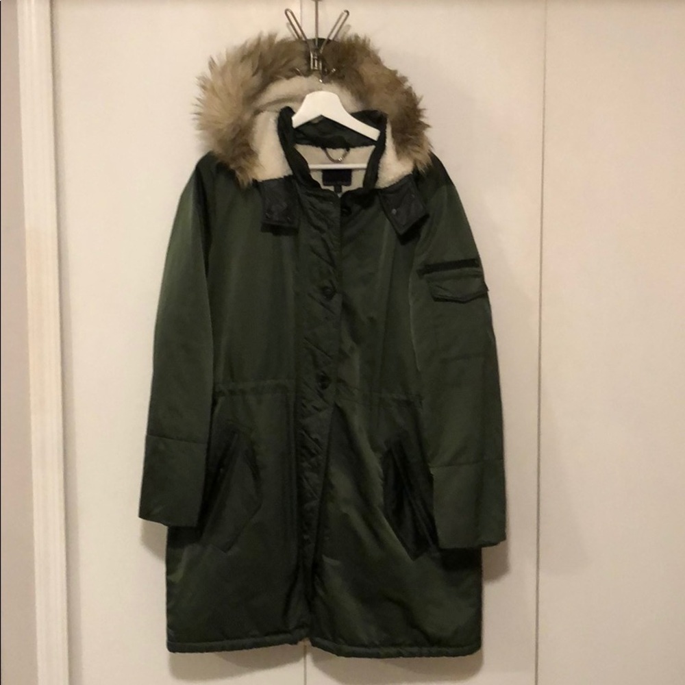 Banana Republic outwear.